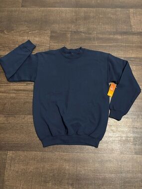 Open Trails Navy Blue Sweatshirt NWT Size L 12-14 Youth Unisex
